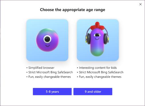 Microsoft Edge 推出全新儿童模式，两个年龄段选择