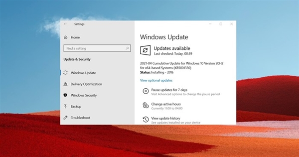 微软 Windows 10 四月累积更新“翻车”：游戏帧数暴跌和蓝屏