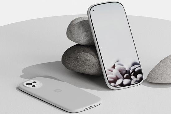 小米新 logo 构想概念机，手机更加圆润！