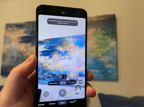 谷歌 Pixel 5 手机录制 4K 视频出现过热问题