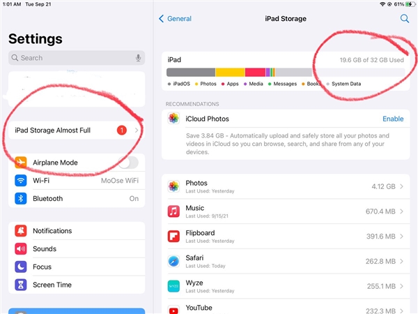 iOS 15 翻车：一直提示 iPhone 储存空间将满