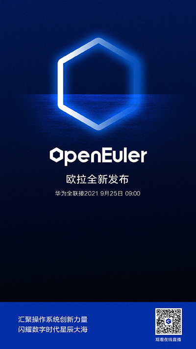 鸿蒙之后，华为将发布新操作系统 openEuler 欧拉