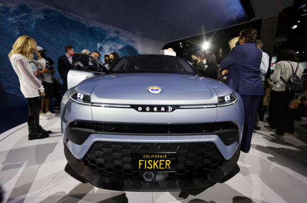 電動汽車初創企業Fisker發布電動SUV，稱該車續航超越特斯拉Model Y