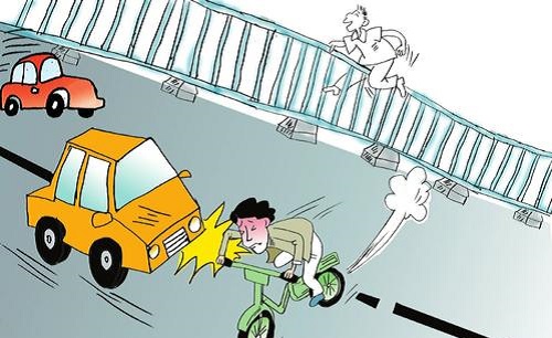 交通事故中，行人的哪种行为更容易发生伤亡事件