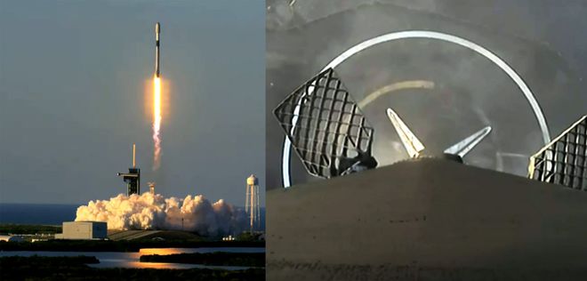 SpaceX2022年第一次轨道发射，将49颗星链送入轨道