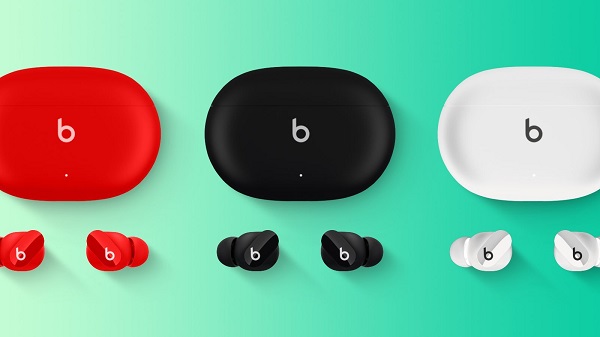 苹果将为Beats Studio Buds推出三款全新颜色，包括灰色、蓝色和粉色