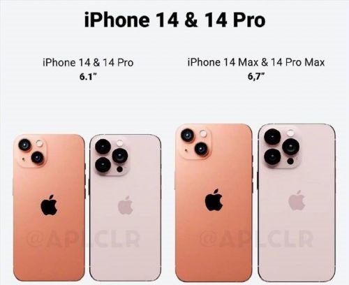 iPhone　14爆新配色，继紫色之后，将推出橙色