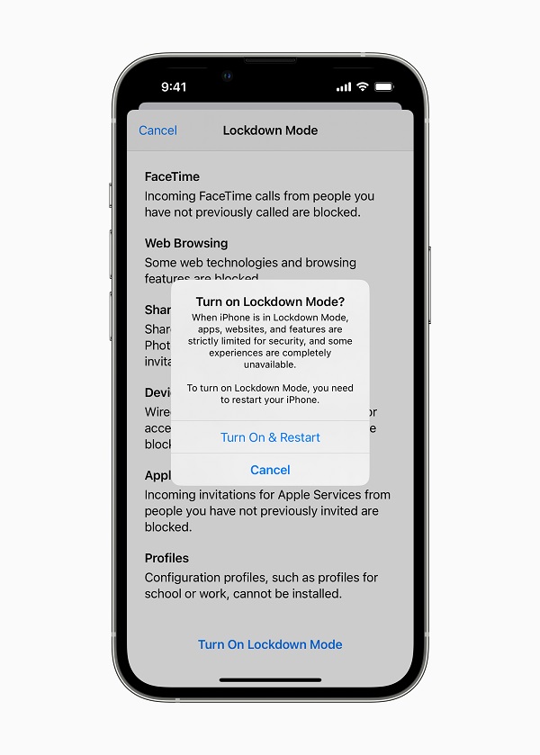 为保护用户安全，苹果推出Lockdown 模式