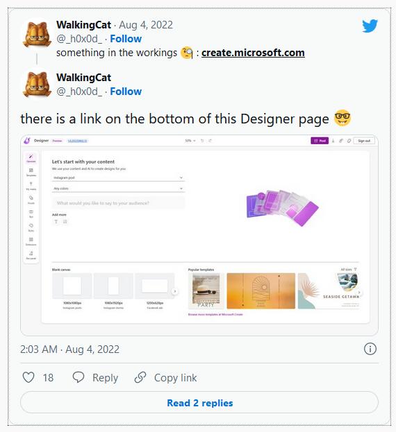 微软为 Win11 开发新应用 Designer：帮你更快设计出优秀作品
