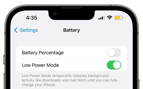 苹果优化iOS 16电量百分比功能：避免“电量焦虑”
