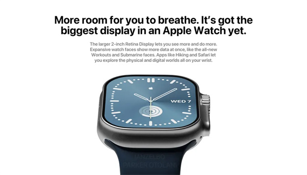 苹果发布会前夕，Apple Watch Pro逼真渲染图曝光