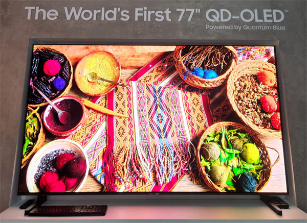 三星将在明年1月初在CES 2023 上首次推出其 77 英寸 QD-OLED 电视