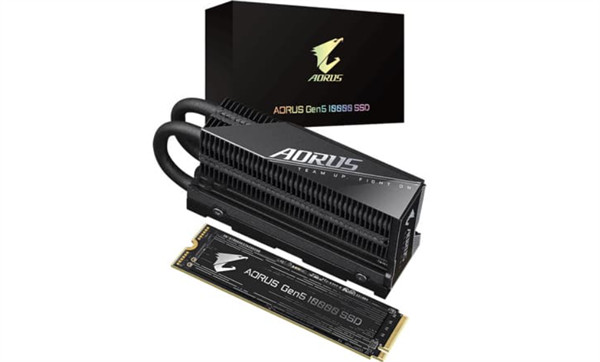 技嘉发布首款不带风扇 PCIe 5.0 SSD，功耗不到 10W
