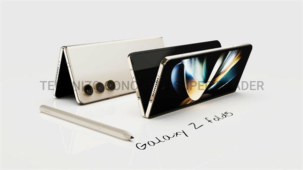 三星Galaxy Z Fold 5 渲染图曝光：后置独立摄像头设计