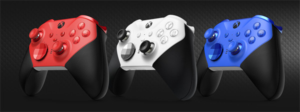 微软推出红色和蓝色版 Xbox Elite 无线手柄 2 代青春版，海外售价 139.99 美元