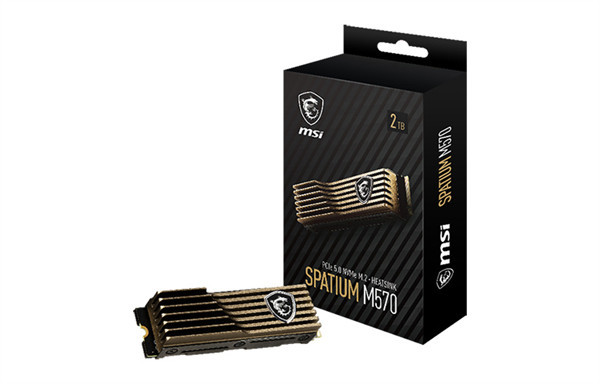 微星SPATIUM M570 HS PCIe 5.0 SSD 发售：速度可达 10000MB/s，2TB 售价 2683 元