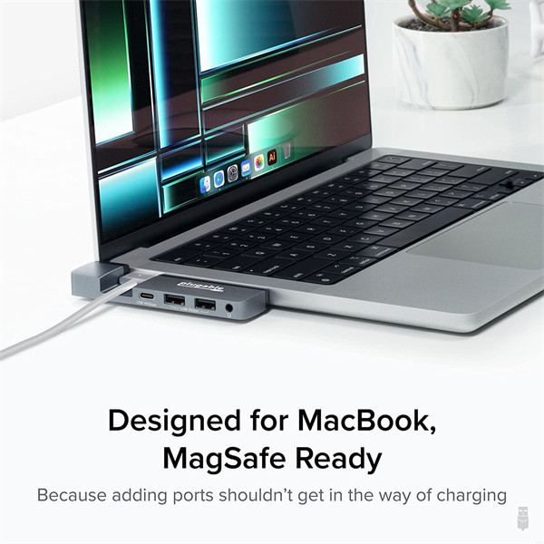 Plugable向 MacBook Pro/Air 等苹果 Mac 设备推出 AMS-5IN1E 扩展坞