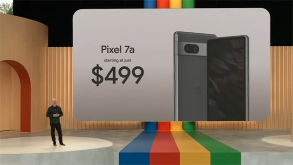 谷歌 Pixel 7a 手机发布，售价 499 美元起