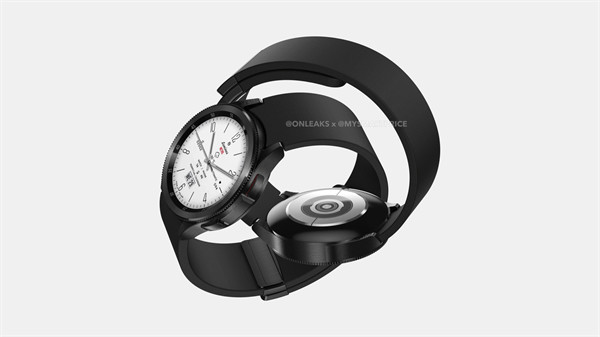 三星 Galaxy Watch 6 Classic 手表渲染图曝光