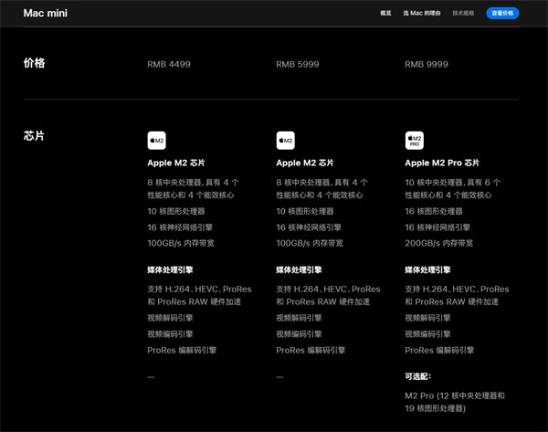 苹果中国 翻新商店上架 Mac mini 2023 机型，售价3819 元起