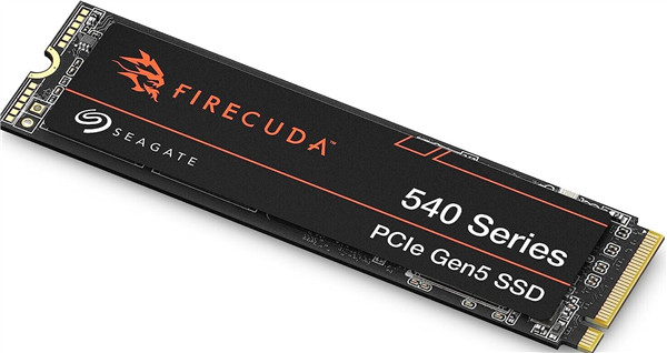 希捷首款PCIe 5.0硬盘上市：速度可达10GB/s，最高4TB容量