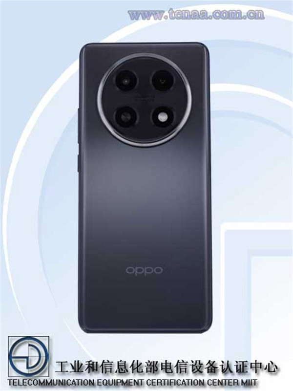 OPPO PJG110 证件照公布：后置圆形三摄镜头模组