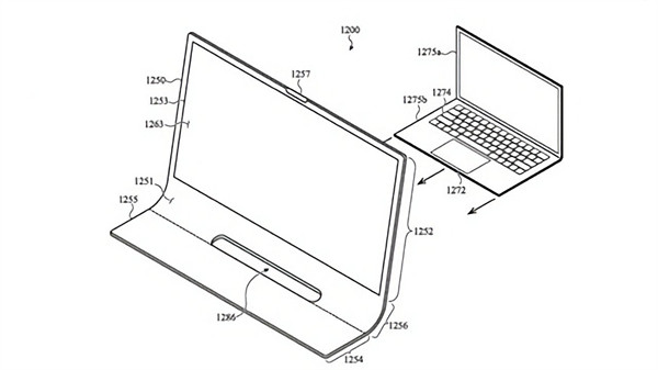 苹果 iMac 新专利：未来的 iMac 在未来配有屏幕的嵌入式单片曲面玻璃