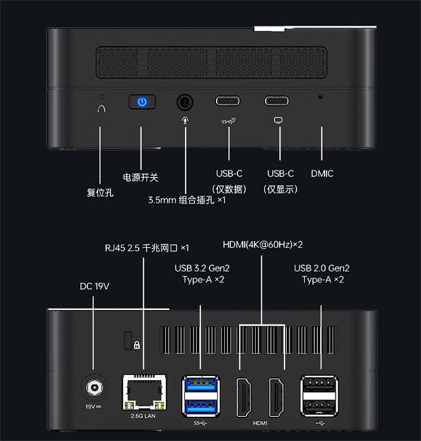 铭凡 UM480 XT 迷你主上架，准系统售价 1099 元