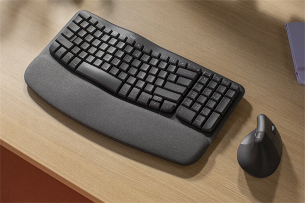 罗技推出 Wave Keys 人体工学键盘，到手价 449 元