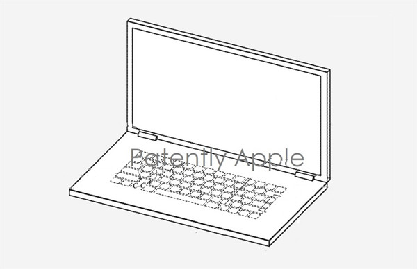 苹果 MacBook 的专利，可以响应用户的不同输入需求