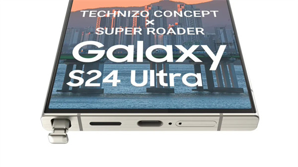 三星 Galaxy S24 Ultra 渲染图曝光，采用钛金属材质