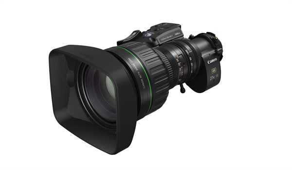 佳能推出4K广播级便携式镜头CJ27e×7.3B IASE T