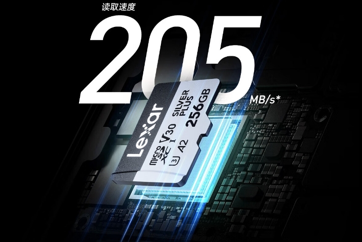 雷克沙 256GB V30 TF 卡发售