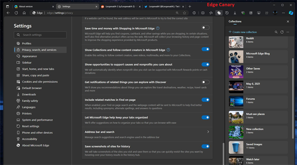 微软 Edge 浏览器正在移除创建者关注功能