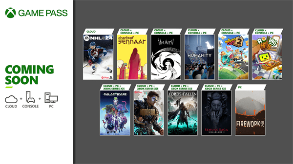 微软公布 5 月下旬 Xbox Game Pass 新增游戏