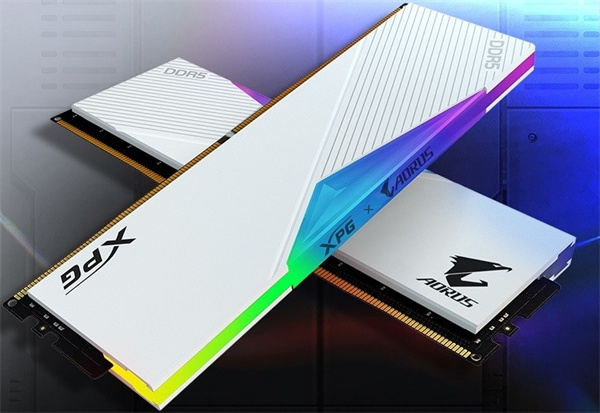 技嘉与威刚联名黑/白曜雕 DDR5 内存发布
