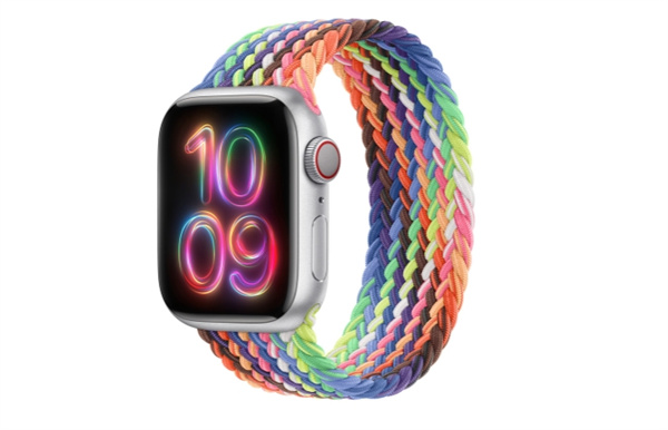 2024 款 Apple Watch 彩虹版表带开售