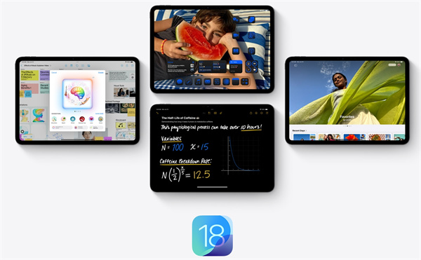 苹果发布 iPadOS 18 更新