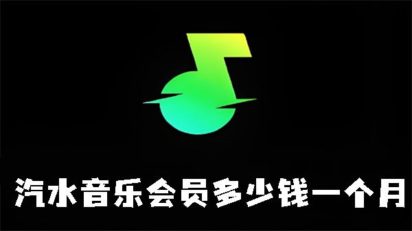 汽水音乐会员多少钱一个月