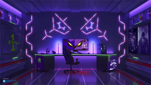 Govee 推出《EVA》联名版游戏照明产品