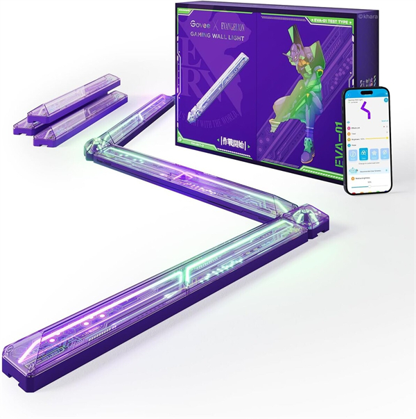 Govee 推出《EVA》联名版游戏照明产品