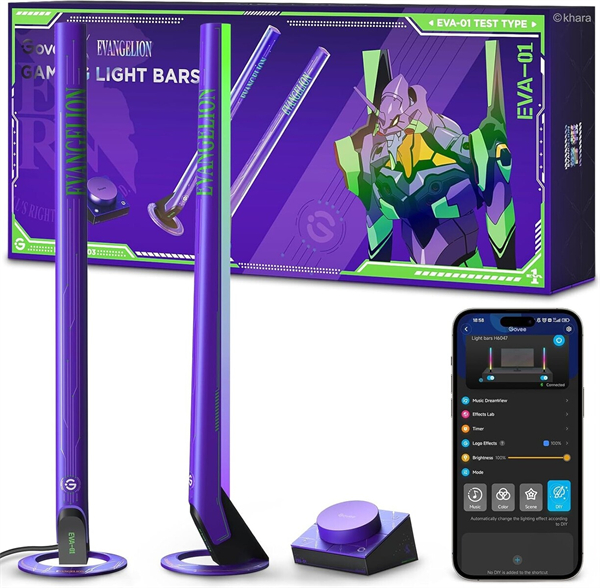 Govee 推出《EVA》联名版游戏照明产品