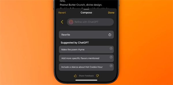 苹果备忘录应用将迎 AI 升级：新增涂鸦转换、文本生成功能