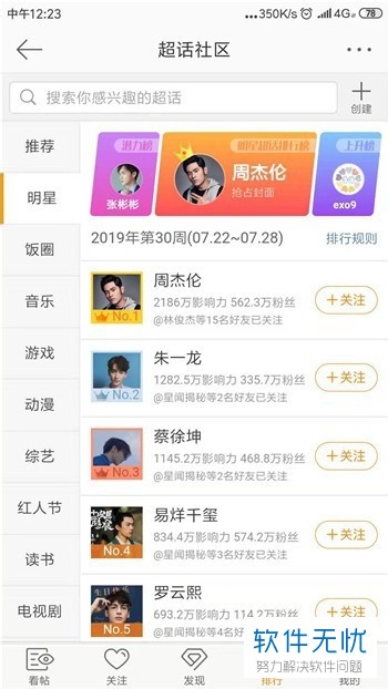 怎么看微博明星超话排行榜