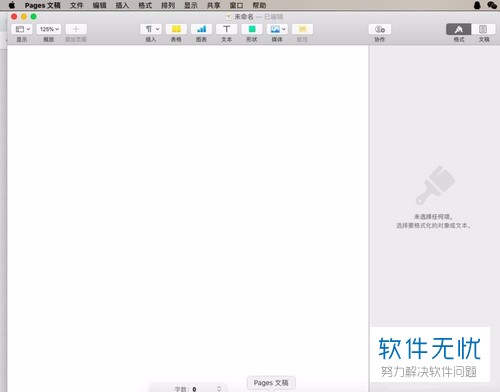 怎么在MAC苹果电脑中将引文插入到pages文章中？