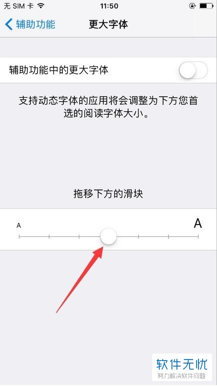 iphone怎么把主屏幕字体变小