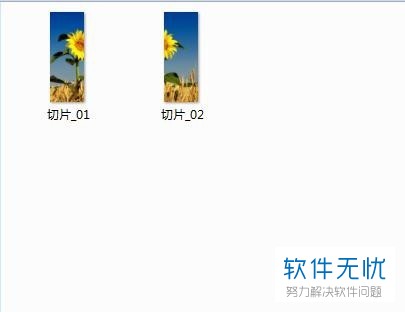 ps怎么把图片切成两半