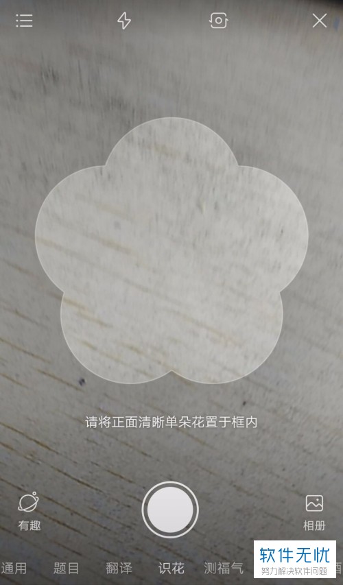 百度在线识花