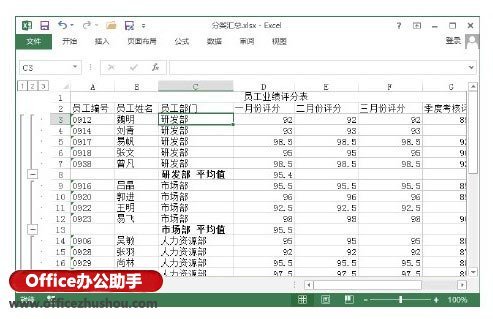 Excel工作表中怎么插入分类汇总