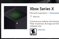 微软放出Xbox Series X壁纸：16张高质量4K壁纸  免费适用Windows10